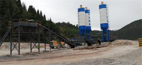 800型水稳级配碎石拌合站厂家